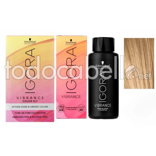 Schwarzkopf Demi-Permanent Dye Igora Vibrance 9-0 very light blonde natural 60ml