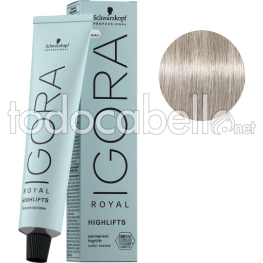 Schwarzkopf Tinte Igora Highlifts 12-21 Superaclarante Humo Ceniza 60ml