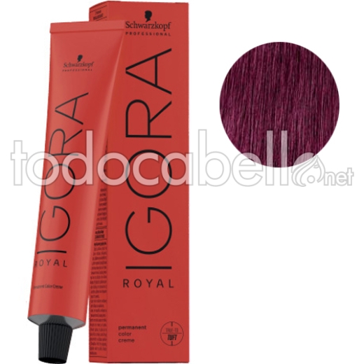 Schwarzkopf Tinte Igora Royal Tono Mezcla Rojo Violeta