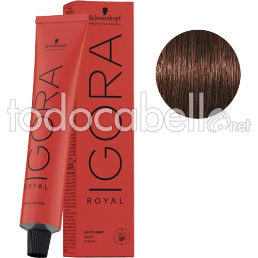 Schwarzkopf Tinte Igora Royal Castaño Medio Marrón