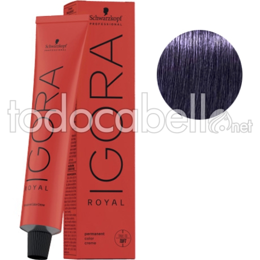 Schwarzkopf Tint Igora Royal 6-29 Dark Blonde Smoke Violet + Oxygenated