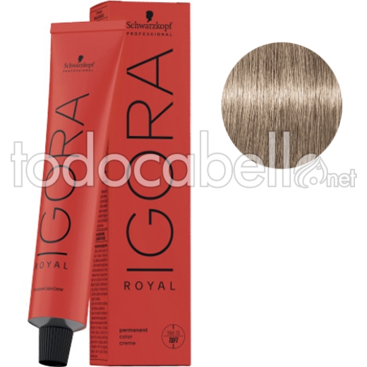 Schwarzkopf Tinte Igora Royal Rubio Muy Claro Ceniza