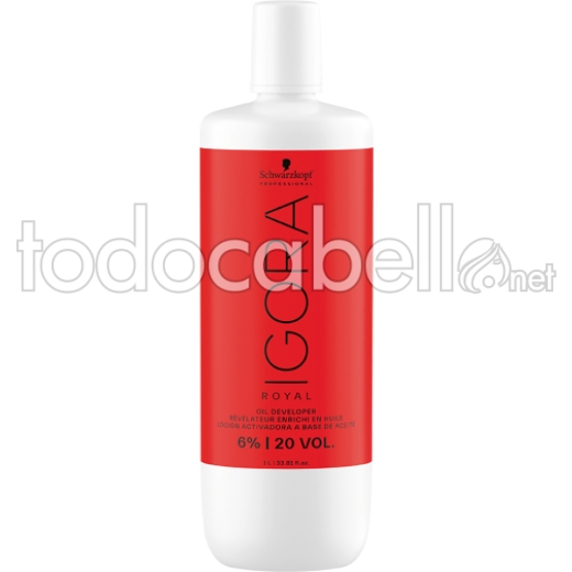 Schwarzkopf Oxygenated 6% 20vol.  Activating Lotion 1000ml