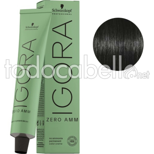 Schwarzkopf Igora ZERO AMM Dye without ammonia 1-0 60ml