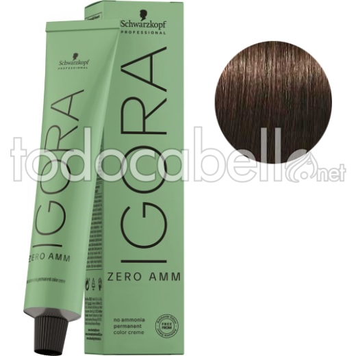 Schwarzkopf Igora ZERO AMM Dye without ammonia 4-0 60ml