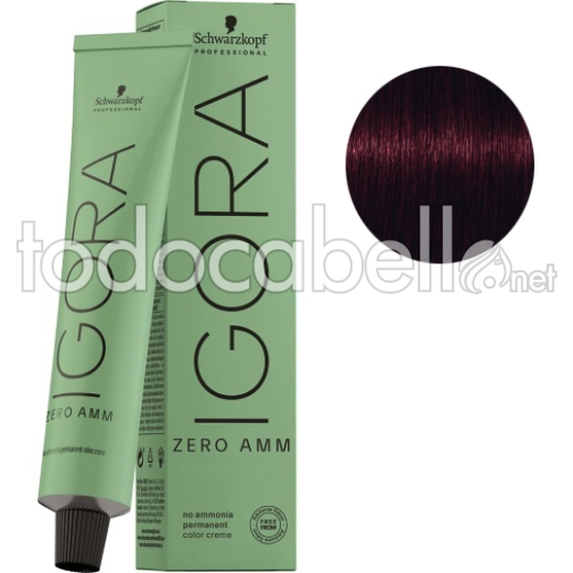 Schwarzkopf Igora ZERO AMM Dye without ammonia 4-99 60ml