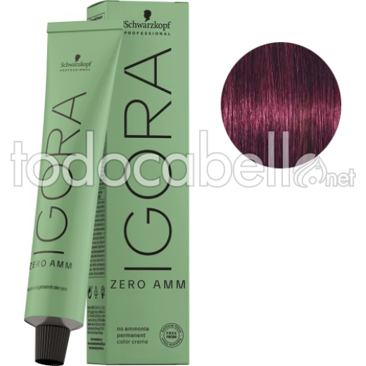 Schwarzkopf Igora ZERO AMM Dye without ammonia  6-99 60ml