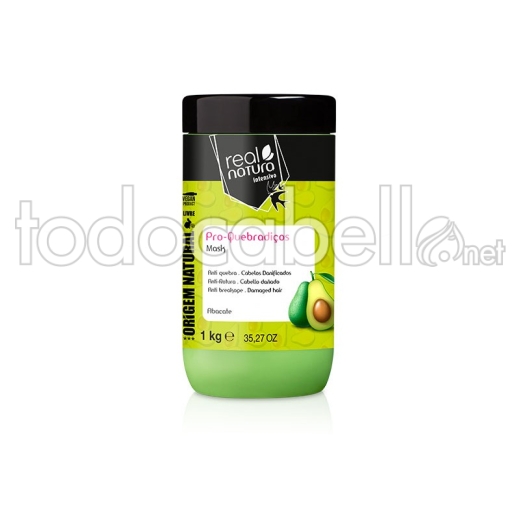 Real Natura Aguacate Mascarilla Quebradizos 1000ml