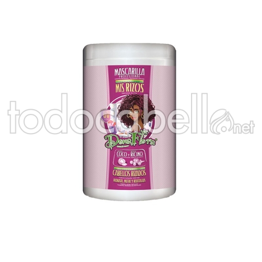 Dona Flora Mascarilla Cabellos Rizados 1000ml