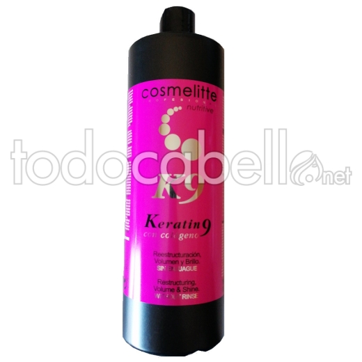 Cosmelitte K9 Keratin 9 with collagen 1000ml.