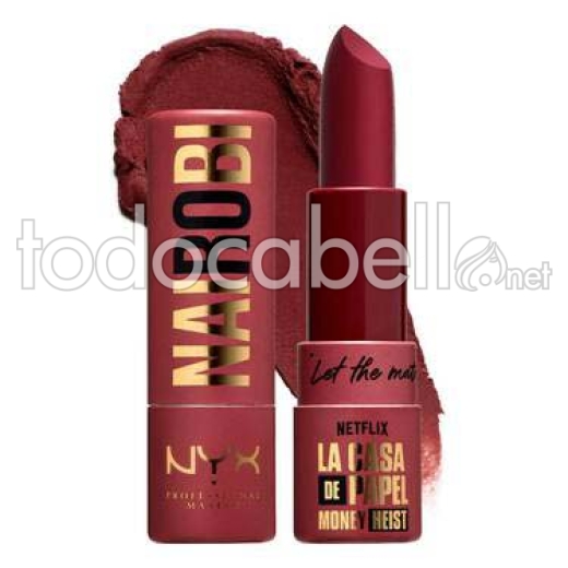 Nyx Professional Make Up La Casa De Papel Lipstick ref teddy Berry