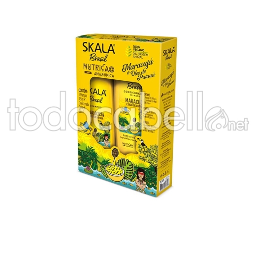 Skala Pack Champú y Acondicionador Maracuya y Aceite de Patatua 325ml