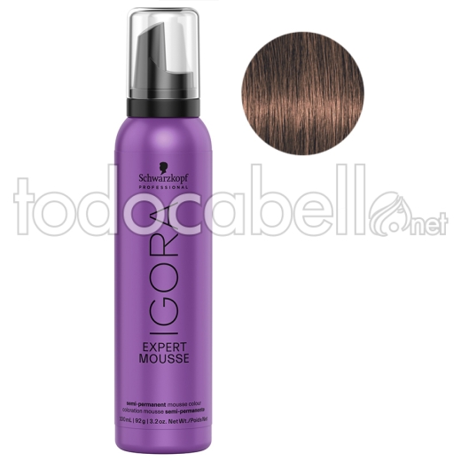 Schwarzkopf Igora Expert MOUSSE 5-5 Light Brown Golden 100ml.