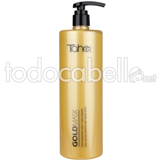 Tahe Botanic Gold Mask.  Pure keratin and liquid gold 1000ml