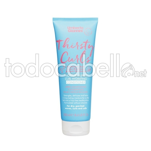 Umberto Giannini Thirsty Curls Acondicionador Hidratante 250ml