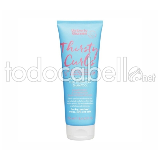 Umberto Giannini Thirsty Curls Champú Hidratante 250ml