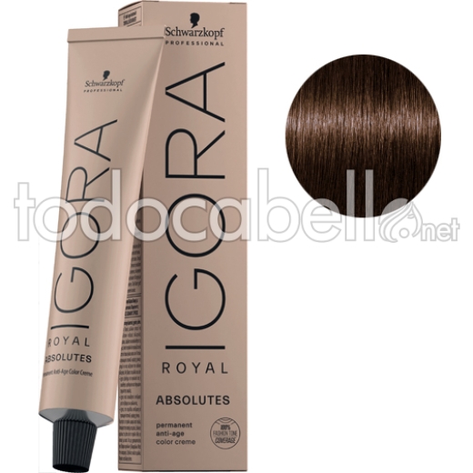 Schwarzkopf Igora Royal Absolutes Color Brown Light Brown Natural