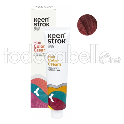 Keen Strok Tinte Color Keen 6.66 Rubio Oscuro Rojo Intenso 100gr