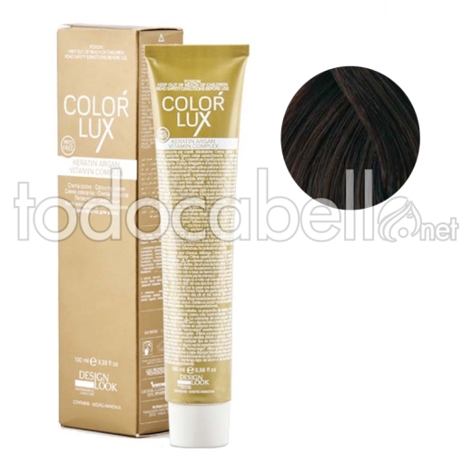 Design Look Tinte Lux 5.3 Castaño Claro Dorado 100ml