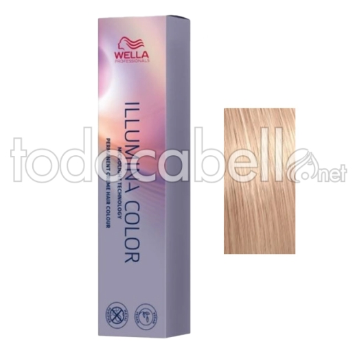 Wella Tile ILLUMINA COLOR 10/53 Lightest Blonde Mahogany Gold 60ml