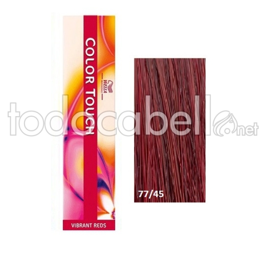 Wella TINT COLOR TOUCH P5 77/45 Medium Rubber Mahogany 60ml