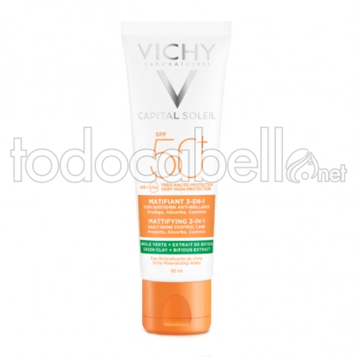 Vichy Capital Soleil Matifiant 3-en-1 Spf50+ 50 Ml