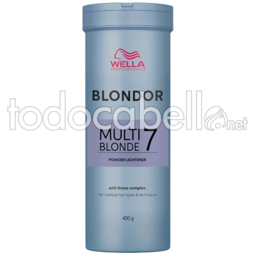 Wella Blonder Multi Blonde 7 Powder Discoloration 400g.