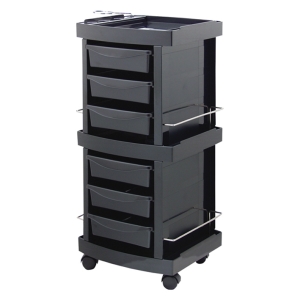 TROLLEY MASTER UP BLACK 39X39X86