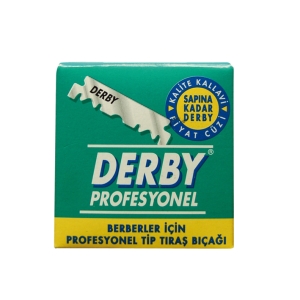 BOX 100 DISPOSABLE BLADES "DERBY PROFESSIONAL"