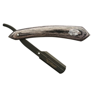 BLACK WOODEN SHAVING RAZOR "CAPTAIN COOK"