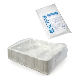 100 PLASTIC COVERS BASIN SPA