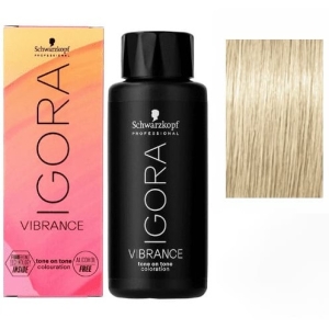 Schwarzkopf Demi-Permanent Dye Igora Vibrance 10-4 Matizador Suave Beige 60ml