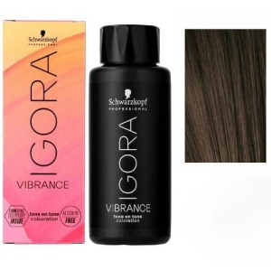 Schwarzkopf Demi-Permanent Dye Igora Vibrance 5-1 light brown ash 60ml