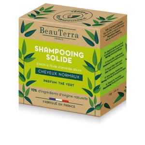 Beauterra Solide Champú Té Verde 75gr