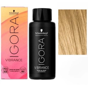 Schwarzkopf Demi-Permanent Dye Igora Vibrance 9´5-5 Gold Toner 60ml