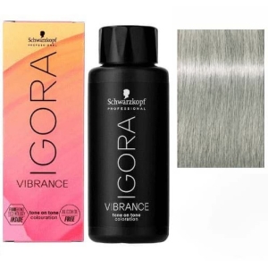 Schwarzkopf Demi-Permanent Dye Igora Vibrance 9´5-1 Ash toner 60ml