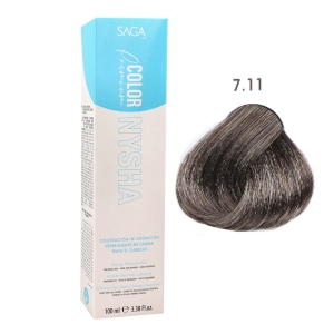 Saga Nysha Color Premium  Color 7.11 100 Ml