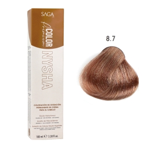 Saga Nysha Color Premium  Color 8.7 100 Ml