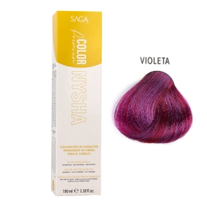 Saga Nysha Color Premium  Color Booster Violet 100 Ml