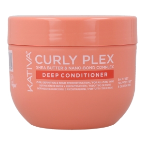 Kativa Curly Plex Deep Acondicionador 450 Ml