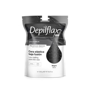 Depilflax Bolsa Cera Perlas Depilflax Negra Elastica 1Kg