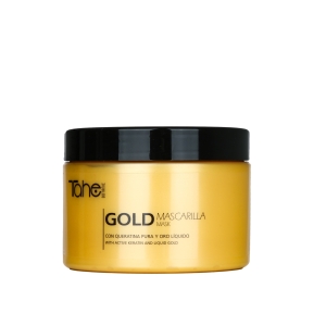 Tahe Botanic Gold Mask.  Mask with pure keratin and liquid gold 300ml