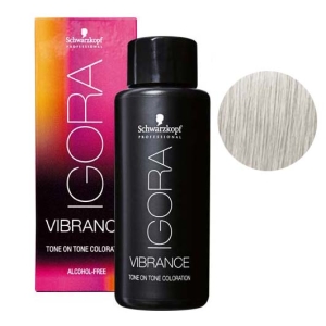 Schwarzkopf Demi-Permanent Dye Igora Vibrance 10-12 Matizador Suave Ceniza Humo 60ml