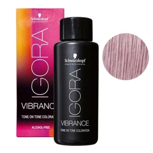 Schwarzkopf Demi-Permanent Dye Igora Vibrance 10-19 Matizador Suave Ceniza Violeta 60ml