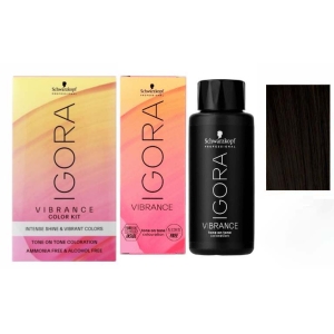 Schwarzkopf Demi-Permanent Dye Igora Vibrance 1-0 black 60ml