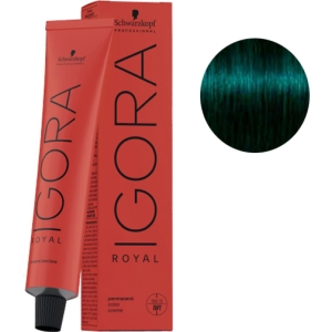 Schwarzkopf Royal Igora Tint 0-33 Green + Oxygenated Mix Kosswell