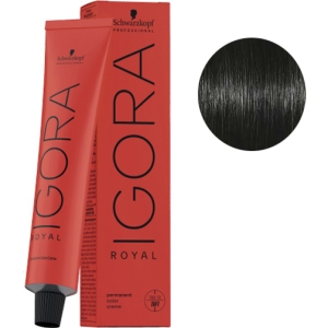 Schwarzkopf Igora Royal 1-0 Black + Oxygenated Kosswell