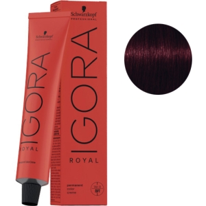 Schwarzkopf Igora Royal 4-99 Medium Brown Extra Violet + Oxygenated Kosswell