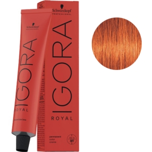 Schwarzkopf Tint Igora Royal 7-77 Medium Cobrizo Intense + Oxygenated Kosswell