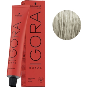 Schwarzkopf Tinte Igora Royal Cool 9-11 Rubio Muy Claro Ceniza Intenso 60g + Oxigenada en promoción